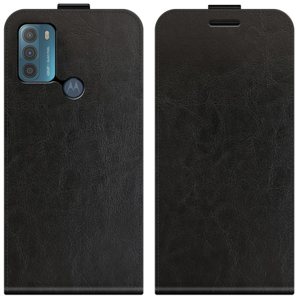 Motorola Moto G50 Flip Case (Black) - Casebump
