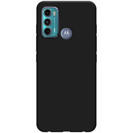 Motorola Moto G60 Soft TPU Case with Strap - (Black) - Casebump