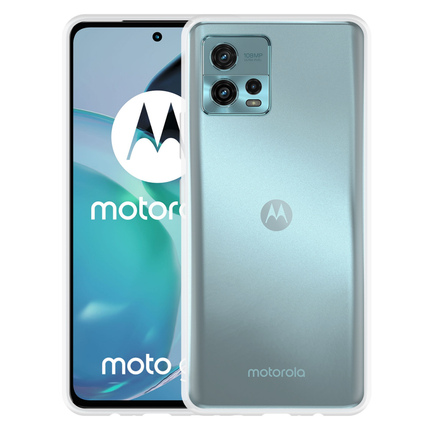 Motorola Moto G72 Soft TPU Case (Clear) - Casebump