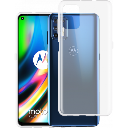 Motorola Moto G9 Plus Soft TPU case (Clear) - Casebump