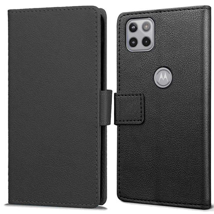 Motorola One 5G Ace Wallet Case (Black) - Casebump