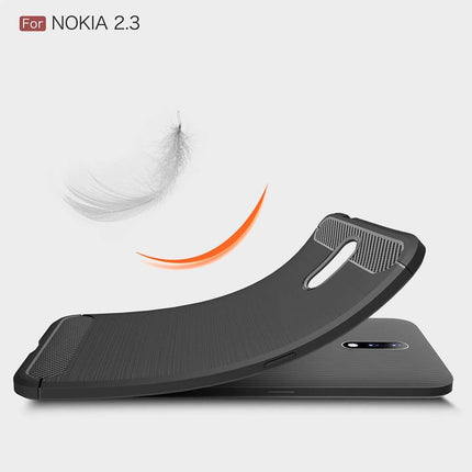 Rugged TPU Nokia 2.3 Case (Black) - Casebump