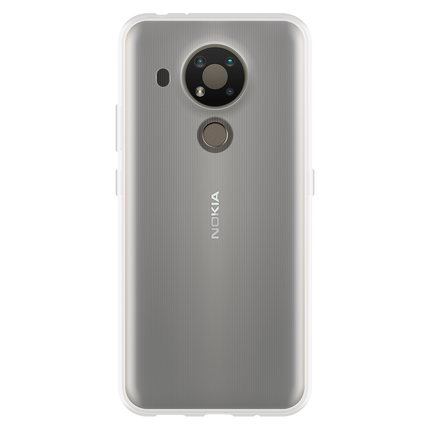 Nokia 3.4 Soft TPU case (Clear) - Casebump