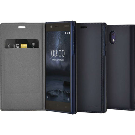 Nokia 3 Flip Case CP-303 - Blue - Casebump