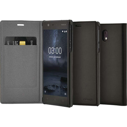 Nokia 3 Flip Case CP-303 - Black - Casebump