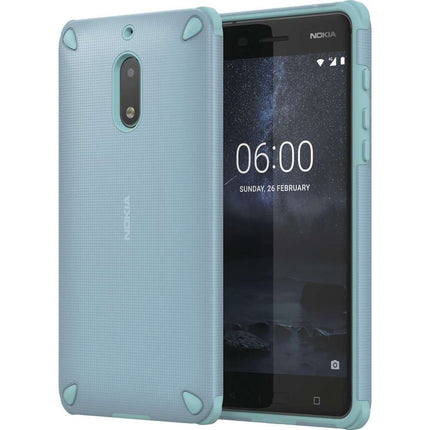 Nokia 6 Rugged Impact Case CC-501 (Mint Black) - Casebump