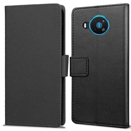 Nokia 8.3 Wallet Case (Black) - Casebump