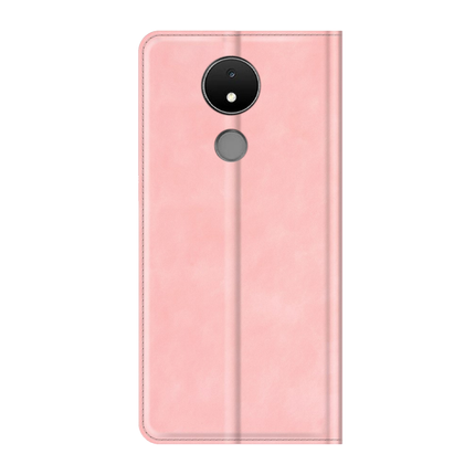 Nokia C21 Wallet Case Magnetic - Pink - Casebump