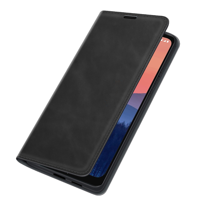 Nokia C21 Wallet Case Magnetic - Black - Casebump