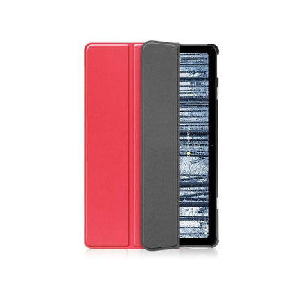 Nokia T21 Smart Tri-Fold Case (Red) - Casebump