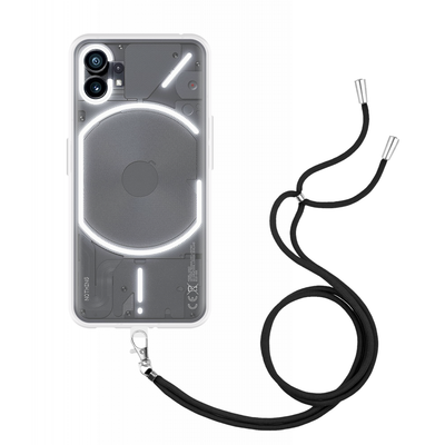 Nothing Phone (1) Soft TPU Case with Strap - (Clear)