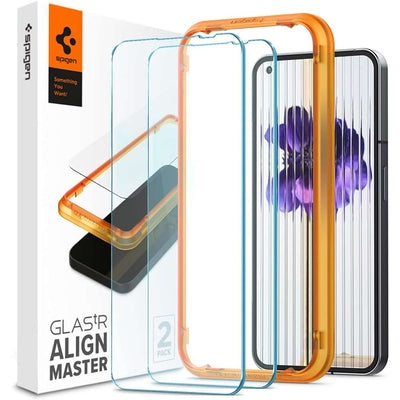 Spigen Nothing Phone 1 AlignMaster Full Cover Glass (2 Pack) - AGL05447