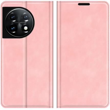 OnePlus 11 Wallet Case Magnetic - Pink - Casebump