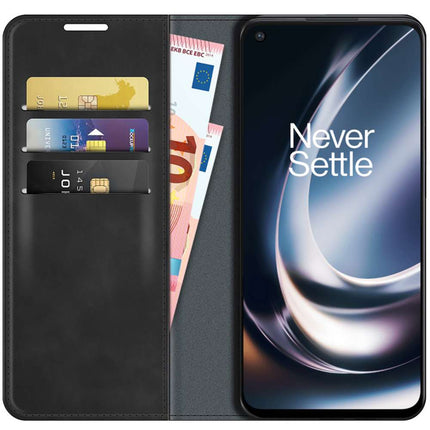 OnePlus Nord CE2 Lite Wallet Case Magnetic - Black - Casebump