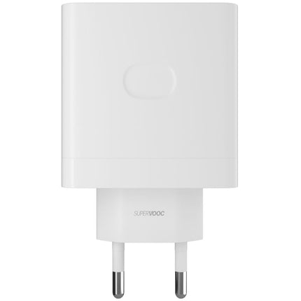 OnePlus SUPERVOOC (65W) USB Power Adapter - White - Casebump