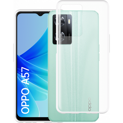 Oppo A57 Soft TPU Case (Clear) - Casebump