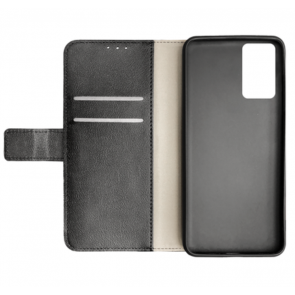 Oppo Reno6 5G Wallet Case (Black) - Casebump