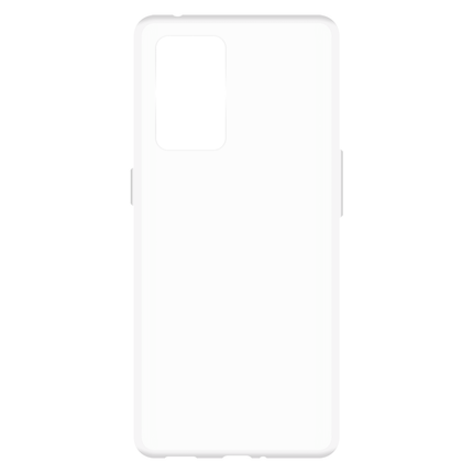 Oppo Reno6 Pro Soft TPU Case with Strap - (Clear) - Casebump