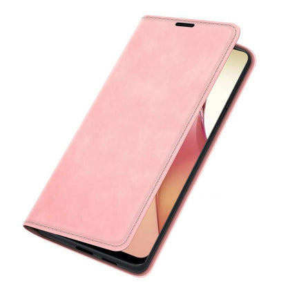 Oppo Reno8 5G Wallet Case Magnetic - Pink - Casebump