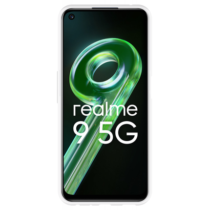 Realme 9 5G Soft TPU Case with Strap - (Clear) - Casebump