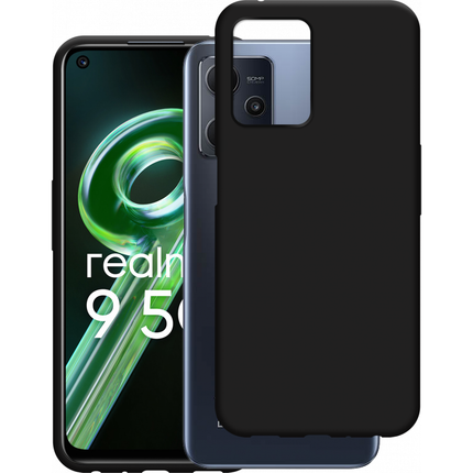 Realme 9 5G Soft TPU Case (Black) - Casebump