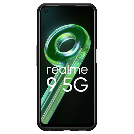 Realme 9 5G Soft TPU Case (Black) - Casebump