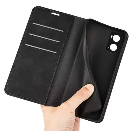 Realme 9i Wallet Case Magnetic - Black - Casebump