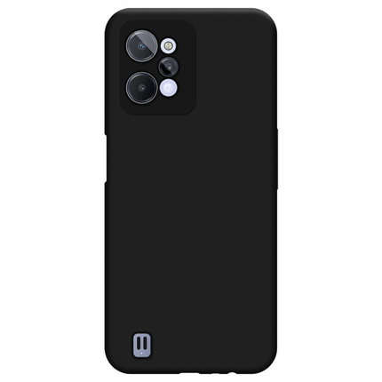 Realme C31 Soft TPU Case with Strap - (Black) - Casebump