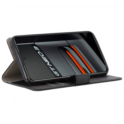 Realme GT Neo 3 Wallet Case (Black) - Casebump