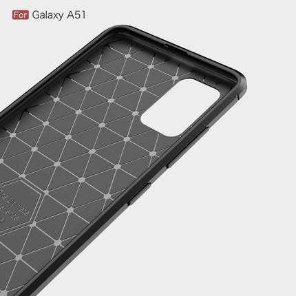 Rugged TPU Samsung Galaxy A51 Case (Black) - Casebump