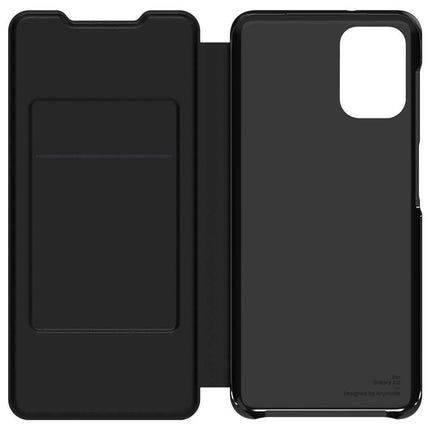 Samsung Galaxy A02s Flip Wallet Cover (Black) - GP-FWA025AM - Casebump