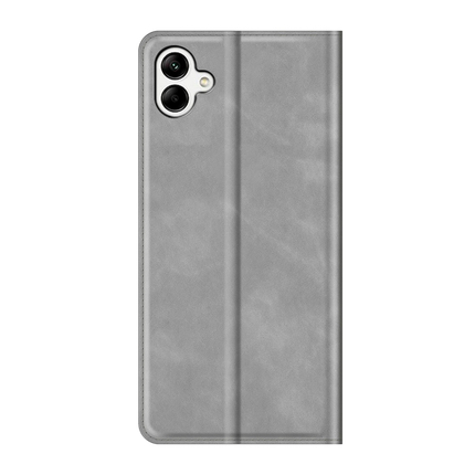 Samsung Galaxy A04 Wallet Case Magnetic - Grey - Casebump