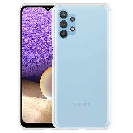 Samsung Galaxy A32 5G Soft TPU case (Clear) - Casebump