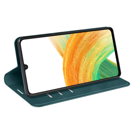 Samsung Galaxy A33 Wallet Case Magnetic - Green - Casebump