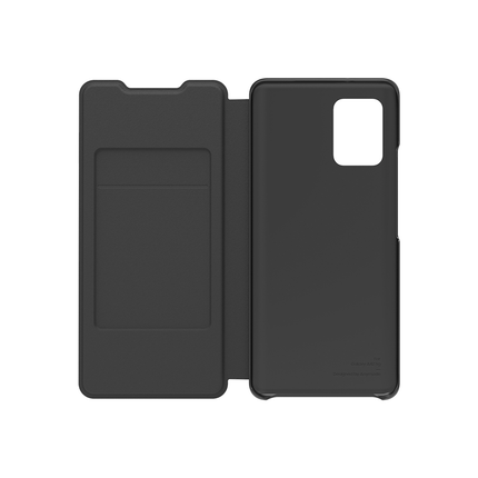 Samsung Galaxy A42 Flip Wallet Cover (Black) - GP-FWA426AM - Casebump