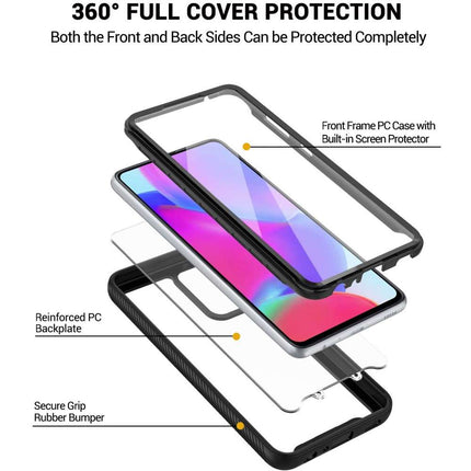 360 Full Cover Defense Case Samsung Galaxy A52 / A52s - Black - Casebump