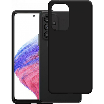 Samsung Galaxy A53 Soft TPU Case with Strap - (Black) - Casebump