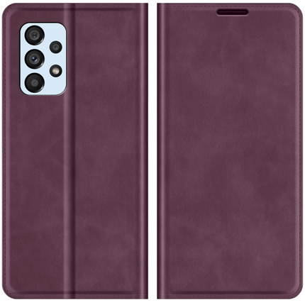 Samsung Galaxy A53 Wallet Case Magnetic - Dark Purple - Casebump