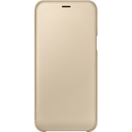 Samsung Galaxy A6 (2018) Wallet Cover (Gold) - EF-WA600CF - Casebump