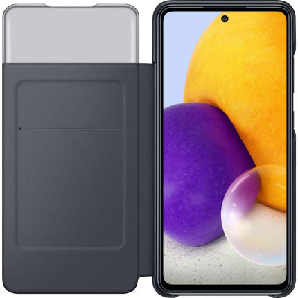 Samsung Galaxy A72 5G S View Wallet Cover (Black) - EF-EA725PBEGEW - Casebump