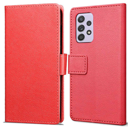 Samsung Galaxy A72 5G Wallet Case (Red) - Casebump