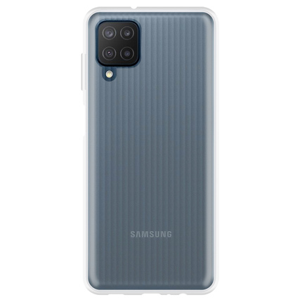 Samsung Galaxy M12 Soft TPU Case (Clear) - Casebump