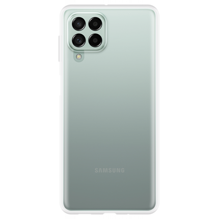 Samsung Galaxy M53 Soft TPU Case with Strap - (Clear) - Casebump
