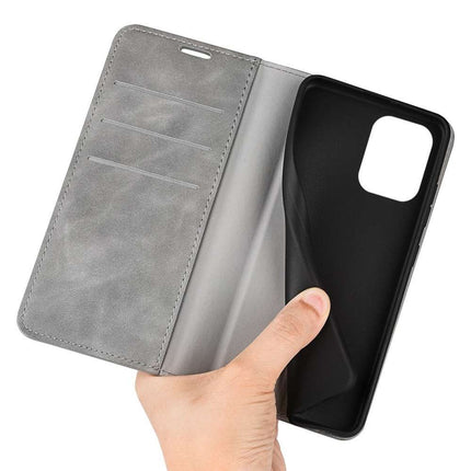Samsung Galaxy M53 Wallet Case Magnetic - Grey - Casebump
