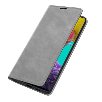 Samsung Galaxy M53 Wallet Case Magnetic - Grey - Casebump