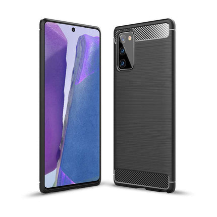 Rugged TPU Samsung Galaxy Note 20 Case (Black) - Casebump