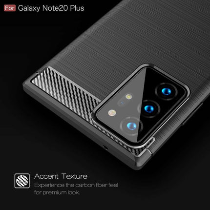 Rugged TPU Samsung Galaxy Note 20 Ultra Case (Black) - Casebump