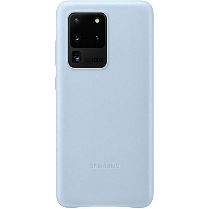 Samsung Galaxy S20 Ultra Leather Cover (Sky Blue) - EF-VG988LL - Casebump