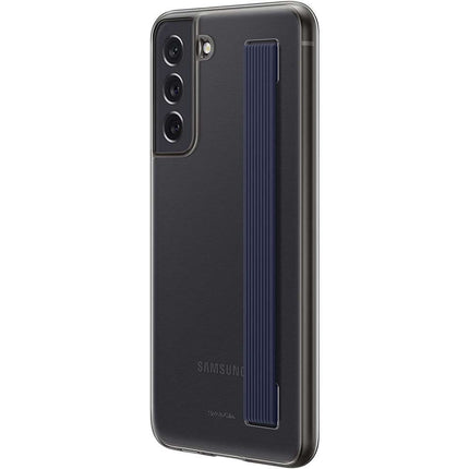 Samsung Galaxy S21 FE Slim Strap Cover (Dark Grey) - EF-XG990CB - Casebump