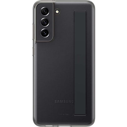Samsung Galaxy S21 FE Slim Strap Cover (Dark Grey) - EF-XG990CB - Casebump